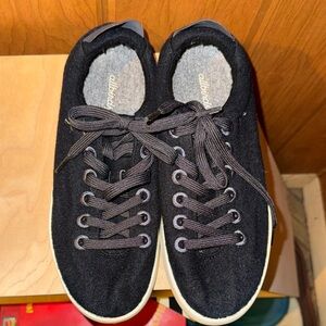 Allbirds Navy Blue Wool Sneakers